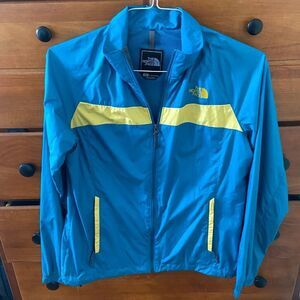 North Face teal Hydrenalite windbreaker size M